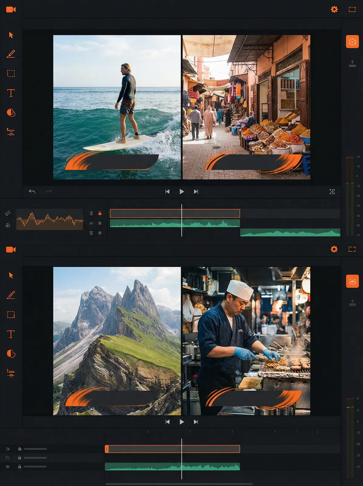 i米体育app Vlog开场模板设计